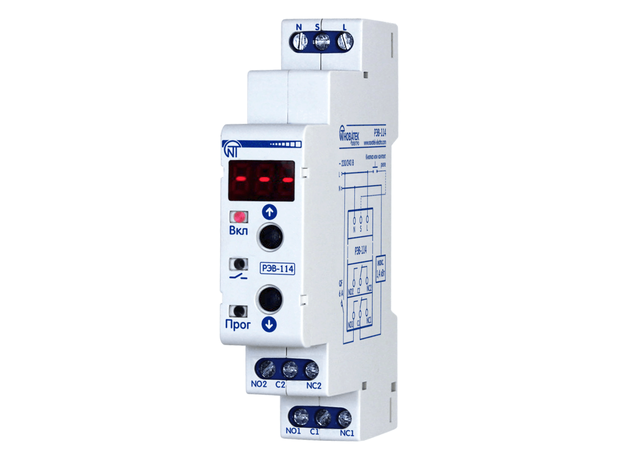 Реле времени РЭВ-114, 17 алгоритмов работы Novatek Electro
