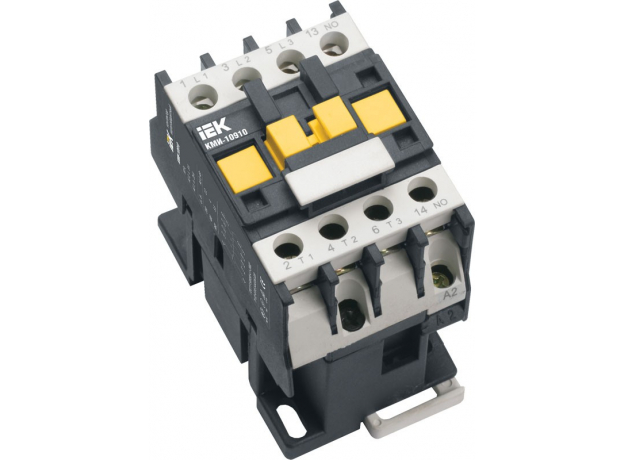 Контактор КМИ малогабаритный 18А катушка управления 24В АС 1НО IEK KKM11-018-024-10