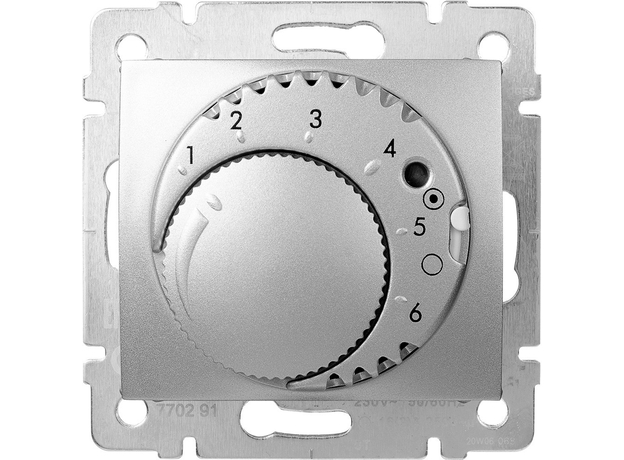 Legrand VALENA Термостат для теплых полов алюминий