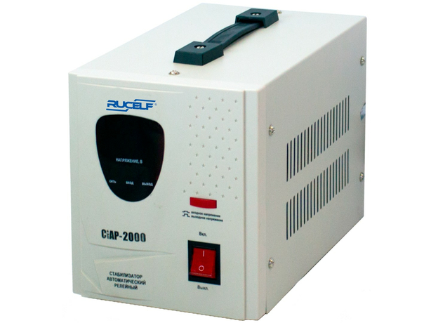 Стабилизатор напряжения RUCELF релейный однофазный 2 кВА (серия СТАР)