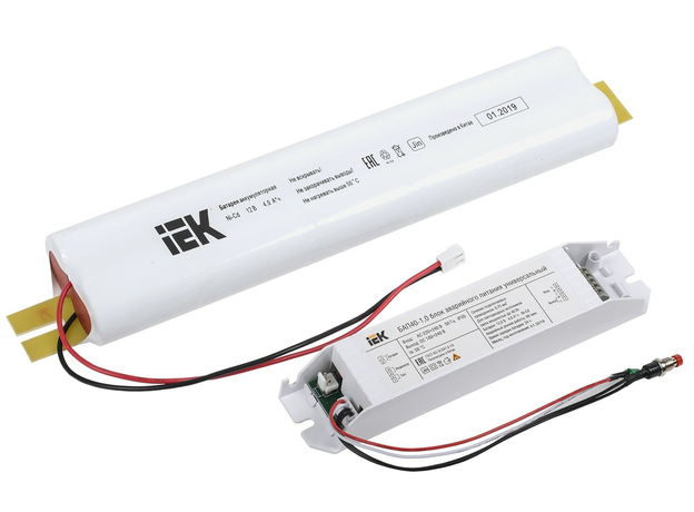 Блок аварийного питания БАП40-1.0 1ч 1-40вт универсальный для LED IEK LLVPOD-EPK-40-1H-U