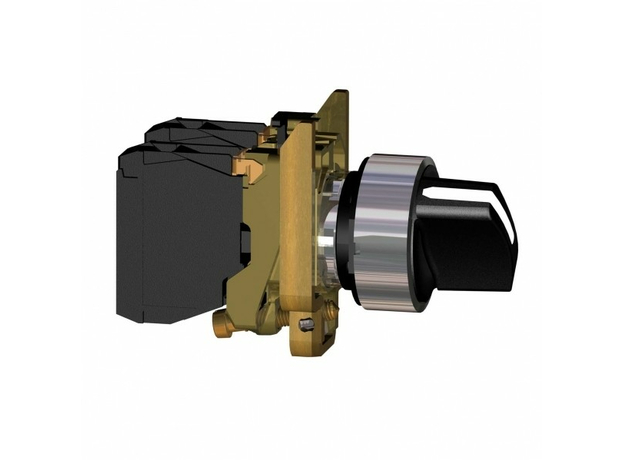 Переключатель с фиксацией 3 позиции 1но+1но Schneider Electric XB4BD33