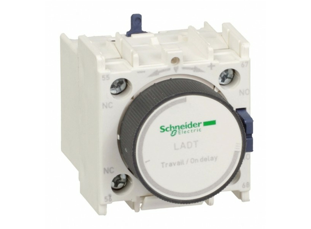 Блок дополнительных контактов с задержкой времени 0.1…30С LC1-D Schneider Electric LADR2