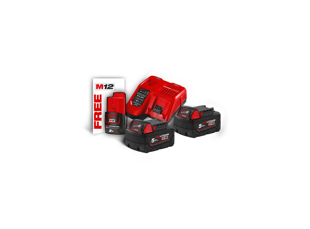 Энергокомплект M18 NRG-502 Milwaukee 4933459217