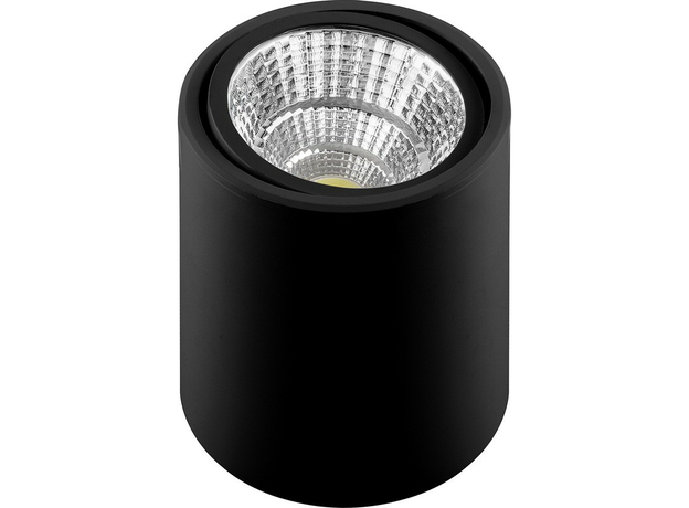 Светильник светодиодный ДПО-10w 4000К 800Лм поворотный черный (AL516) FERON