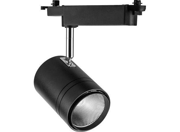Светильник светодиодный трековый на шинопровод ДПО-50w 4000К 4500Лм черный (AL104) FERON