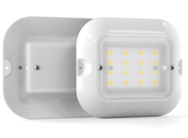 Светильник светодиодный ДБП-9Вт, IP20, 5000К, 1100Лм, 220В, молочный рас-ль, Medusa