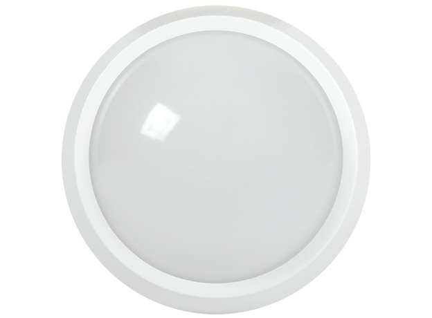 Светильник светодиодный ДБП-8w с датчиком 4000К 560Лм IP65 круглый пластиковый белый IEK LDPO1-5012D-08-4000-K01