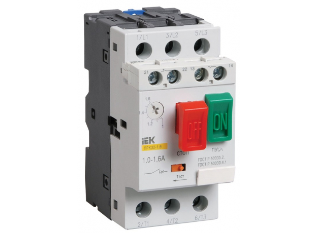 Пускатель 20-25А ПРК32-25 управление кнопками IEK DMS11-025