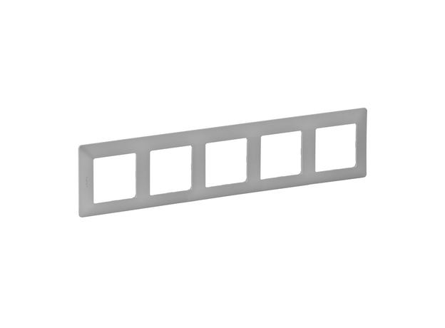 Legrand Valena LIFE Рамка 5 постов алюминий универсальная
