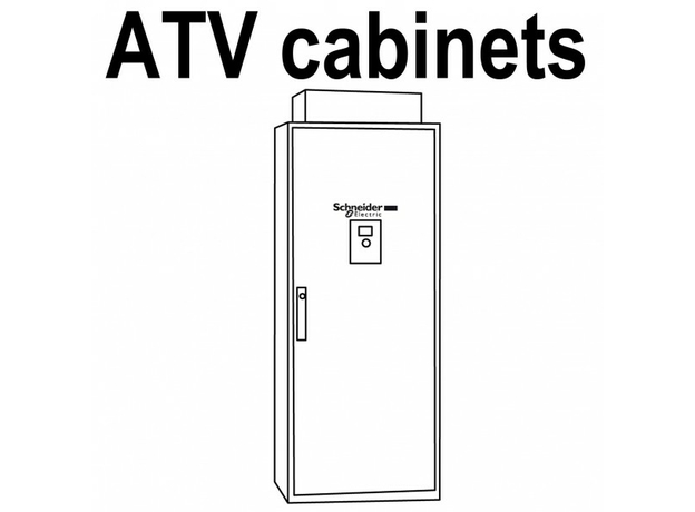 Комплект выносн.монт.граф.терм. IP54 Schneider Electric VW3A1102