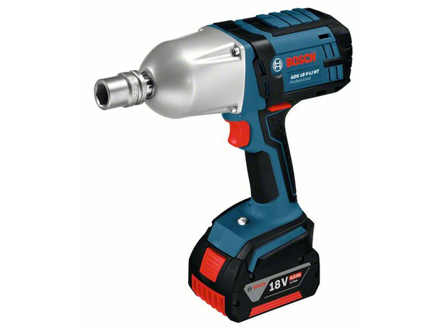Гайковерт аккумуляторный ударный Li-Ion GDS 18В LI HT (0.601.9B1.30A) BOSCH