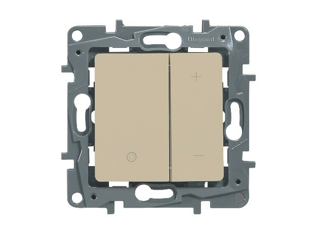Legrand ETIKA Диммер нажимной 400Вт слоновая кость