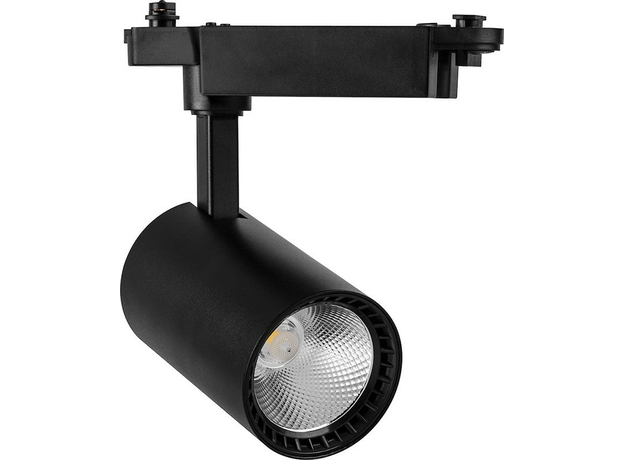 Светильник светодиодный трековый на шинопровод ДПО-12w 4000К 1080Лм черный (AL102) FERON