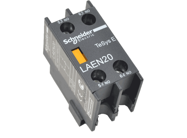 Блок контактный дополнительный 2НО Schneider Electric LAEN20