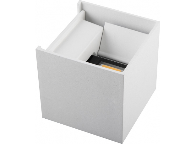 Светильник светодиодный уличный ДБУ-2х3w вверх/вниз 4000K IP54 белый (DH012) FERON