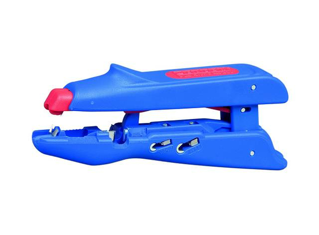 Инструмент для снятия изоляции 0.5-6 мм.кв с опрессовкой втулочных наконечников WEICON №300