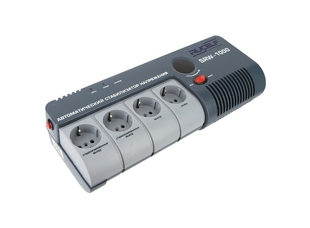 Стабилизатор напряжения RUCELF релейный однофазный 1 кВА навесной
