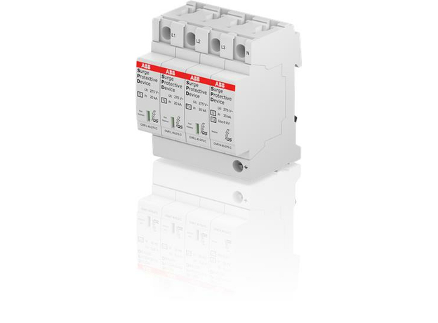 ABB Ограничитель перенапряжения OVR T2 3N 40 275P QS 2CTB803973R1100