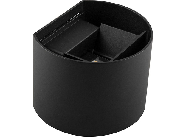 Светильник светодиодный уличный ДБУ-2х3w вверх/вниз 4000К IP54 черный (DH013) FERON