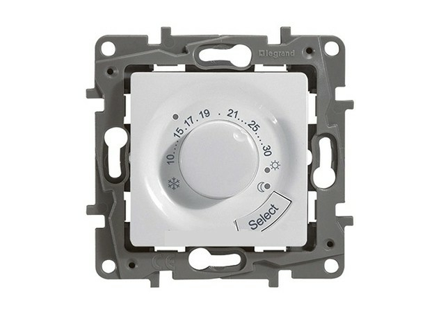 Legrand ETIKA Термостат для пола белый
