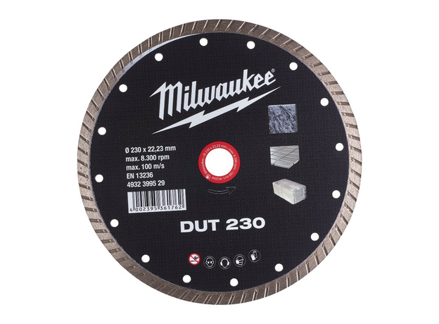 Диск алмазный DUT 230 Milwaukee 4932399529
