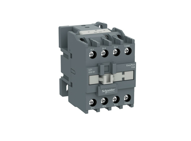 Контактор E 32А катушка управления 220В АС3 50Гц 1НЗ Schneider Electric LC1E3201M5
