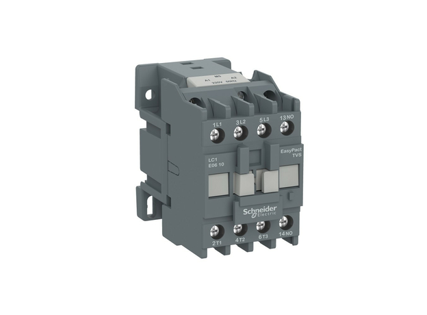 Контактор E 9А катушка управления 220В АС3 50Гц 1НЗ Schneider Electric LC1E0901M5