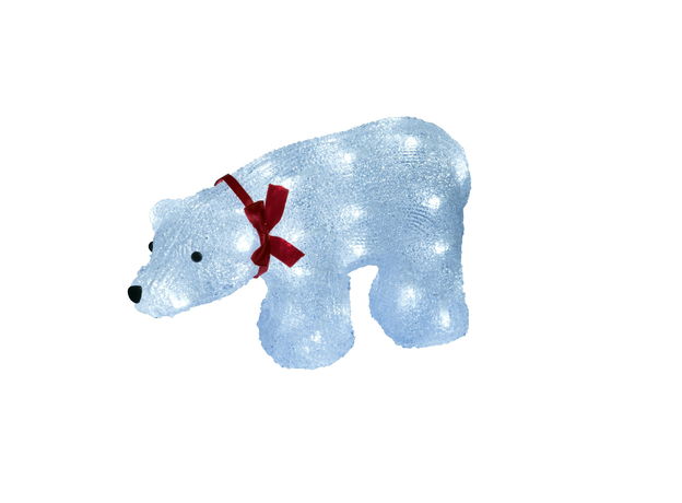 Фигура светодиодная «Белый медведь» Uniel 07954