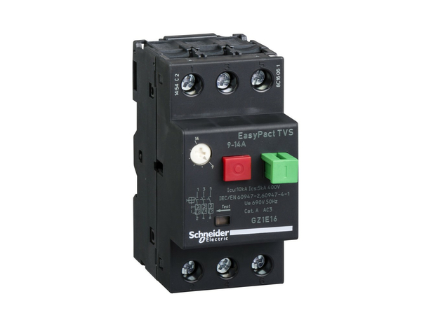 Выключатель автоматический для защиты электродвигателей 9-14A Schneider Electric GZ1E16