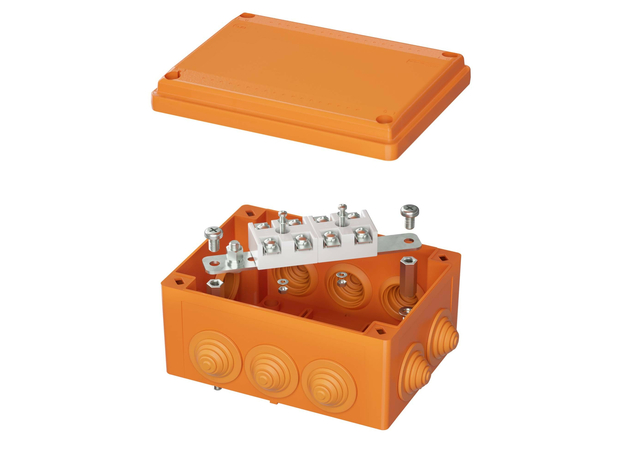 Коробка распределительная FS 150х110x70мм IP55 с кабельными вводами DKC FSK21410