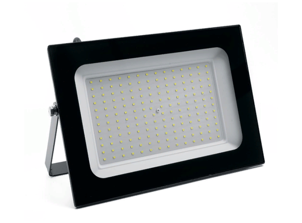 Прожектор светодиодный 200Вт SFL90-200 6400K AC220V/50Hz IP65, черный 55168 Saffit