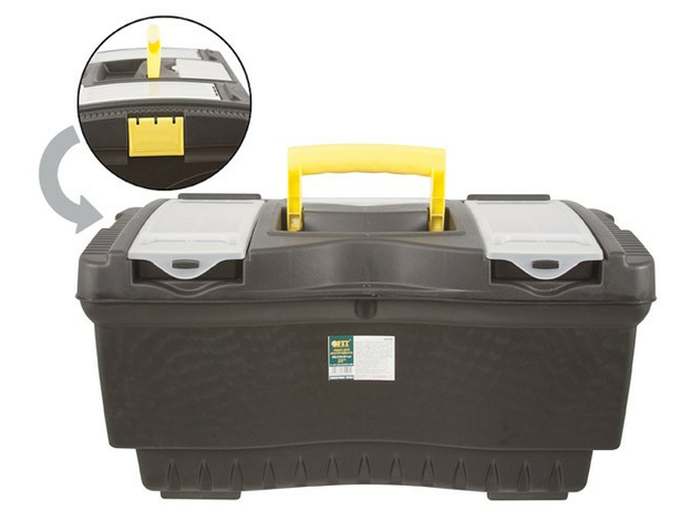 Ящик для инструмента пластиковый 22'' (56 х 33 х 29 см) FIT 65558