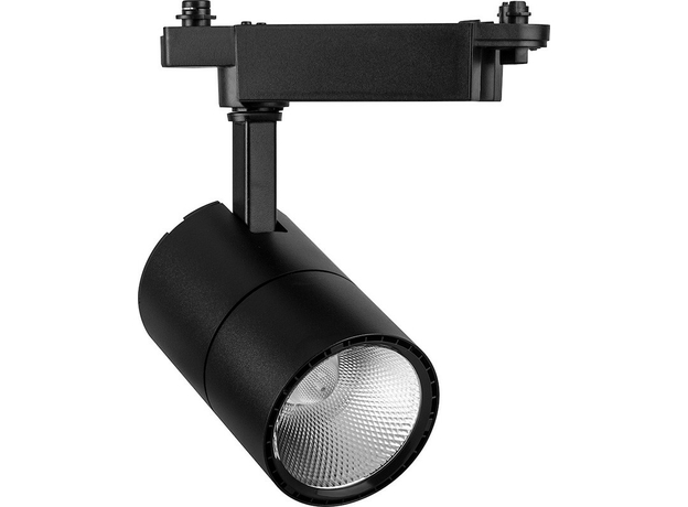 Светильник светодиодный трековый на шинопровод ДПО-30w 4000К 2700Лм черный (AL103) FERON 32522