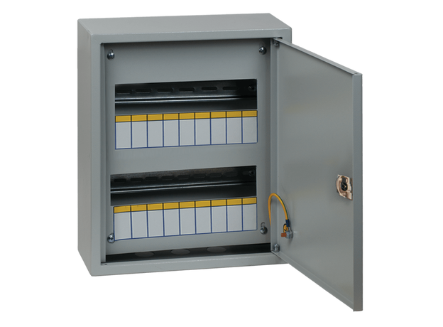 Щит распределительный навесной ЩРн-18з IP31 с замком EKF mb21-18n