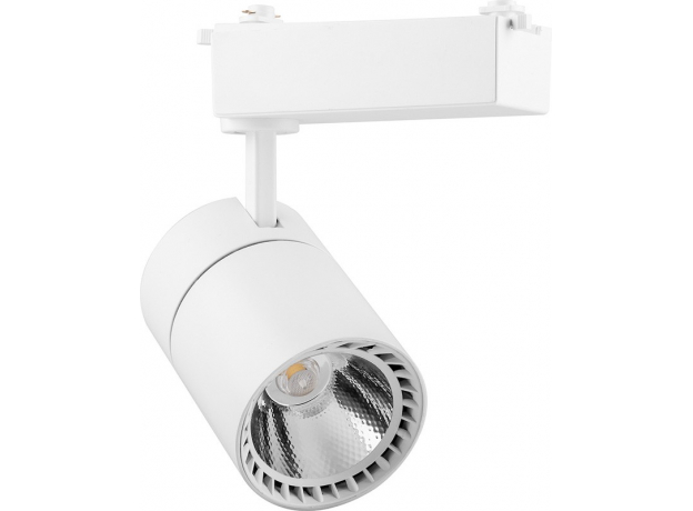Светильник светодиодный трековый на шинопровод ДПО-30w 4000К 2700Лм белый (AL103) FERON 32521