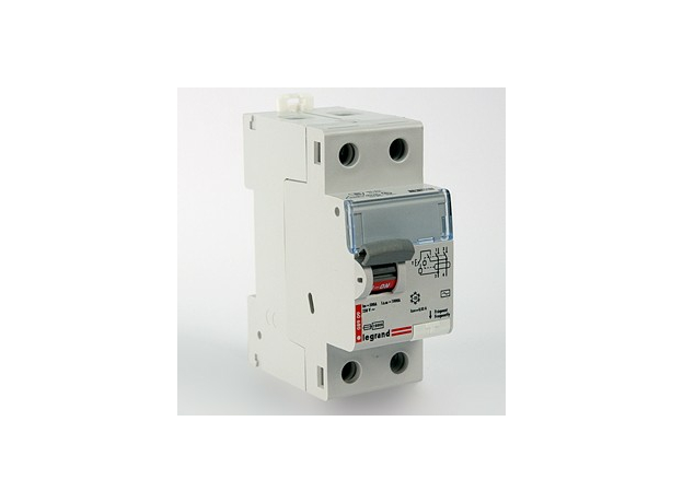 Выключатель дифференциального тока (УЗО) 2п 16А 10мА DX3 АC Legrand 411500