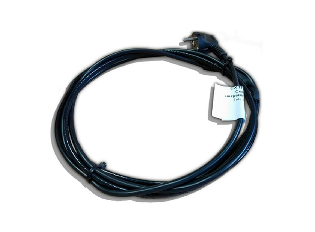 Комплект саморегулирующегося нагревательного кабеля (на трубу), 16Вт/м, установочный кабель, евровилка с заземлением EXTHERM Extherm LTC kit 20m