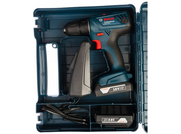 Шуруповерт аккумуляторный Li-Ion GSR 180-LI (2х1,5А/ч акк, ЗУ) BOSCH 06019F8120