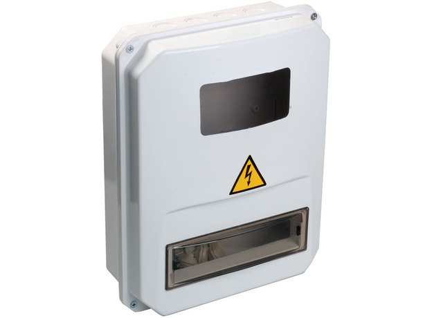 Щит учетно-распределительный навесной ЩУРн-П 3/10 пластиковый IP55 IEK MSP310-3-55