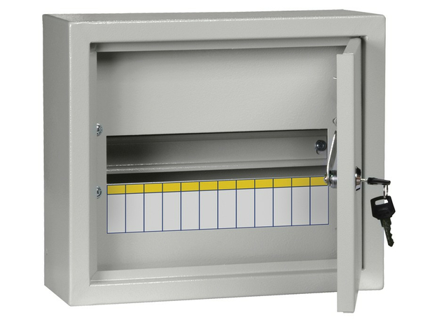 TITAN 3 Корпус металлический ЩРн-12 (265х310х120) IP31 белый IEK MKM13-N-12-31-Z