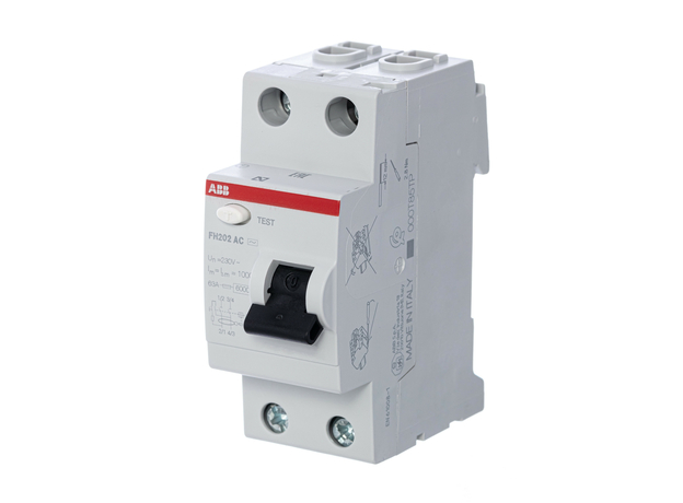 Выключатель дифференциального тока (УЗО) 2п 40А 300 мА FH202 ABB 2CSF202003R3400