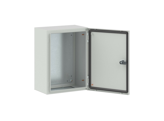 Корпус сварной навесной серии ST с монтажной платой Размер: 400 x 300 x 200 мм IP66 код R5ST0432 DKC