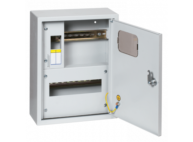 Щит учетно-распределительный навесной ЩУРн 1/12 с окном IP31 360х280х110 под электросчетчик EKF mb23-1/12e