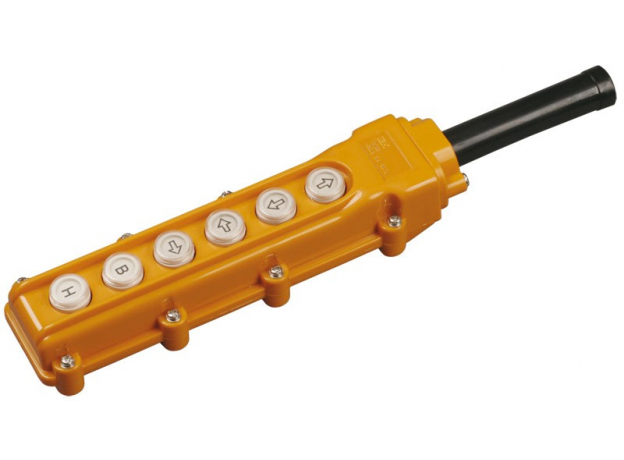 Пост кнопочный ПКТ-63 на 6 кнопок IP54 ABS-пластик IEK BPU10-6