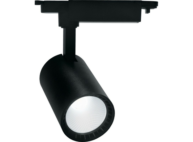 Светильник светодиодный трековый на шинопровод ДПО-12w 4000К 1080Лм 35 гр. черный (AL102) FERON
