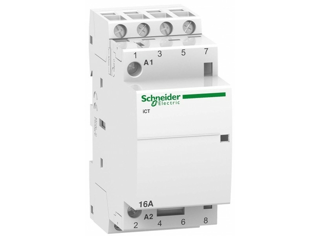 Контактор модульный iCT 16A 4НО 220/240В АС Schneider Electric A9C22814