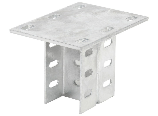 Кронштейн потолочный двойной 110 горячеоцинкованный IEK CLW10-KPD-110-HDZ