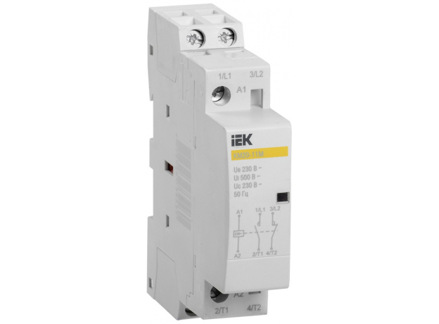 Контактор модульный КМ20-11M AC IEK MKK11-20-11