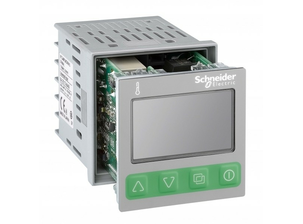 Контроллер температурный 48х48 универсальный вход 1/аварийный выход/1 релейный выход 24V AC/DC Schneider Electric RTC48PUN1RNLU
